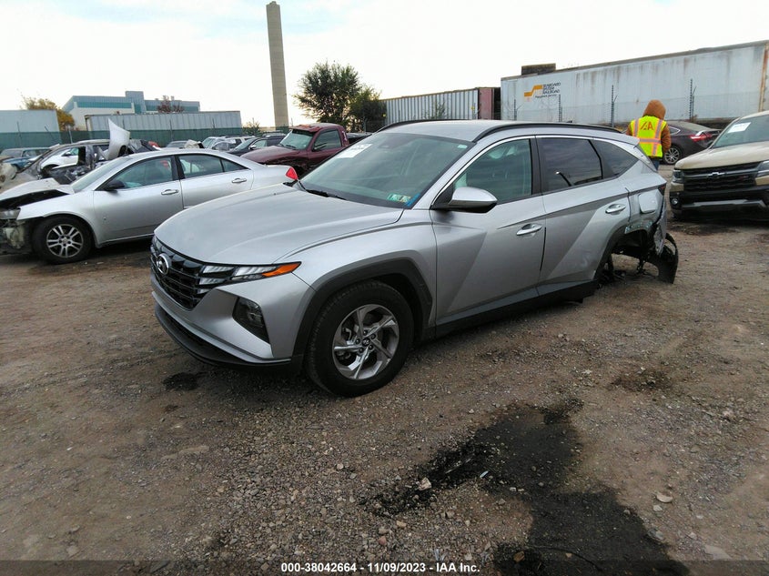 VIN 5NMJBCAE3NH040008 2022 HYUNDAI TUCSON SEL