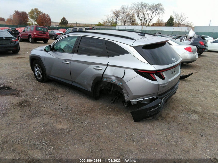 VIN 5NMJBCAE3NH040008 2022 HYUNDAI TUCSON SEL