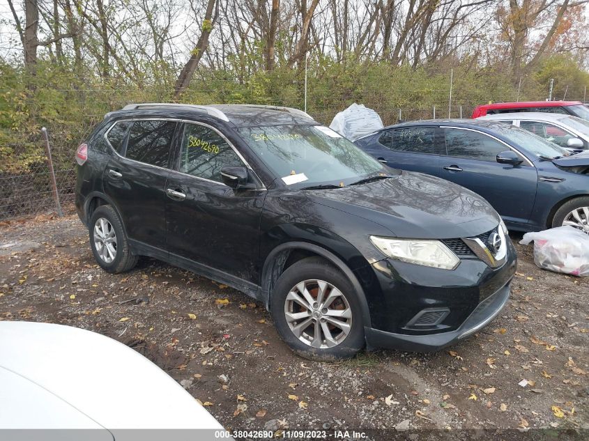 2015 NISSAN ROGUE SV - KNMAT2MV2FP503185