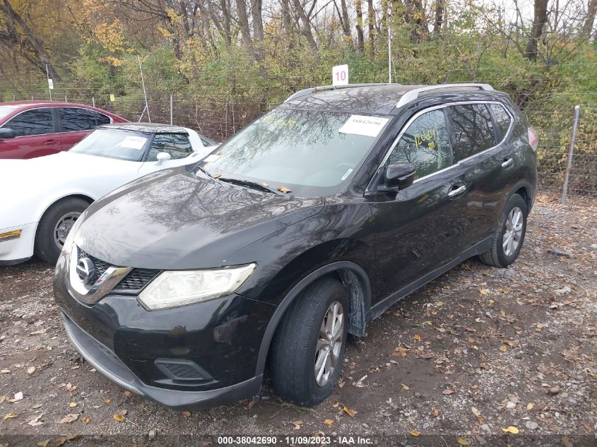 2015 NISSAN ROGUE SV - KNMAT2MV2FP503185