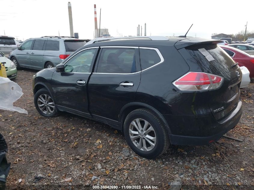 2015 NISSAN ROGUE SV - KNMAT2MV2FP503185