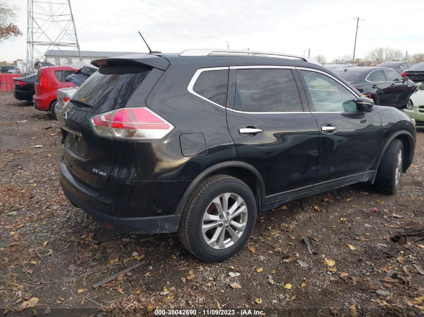 2015 NISSAN ROGUE SV - KNMAT2MV2FP503185