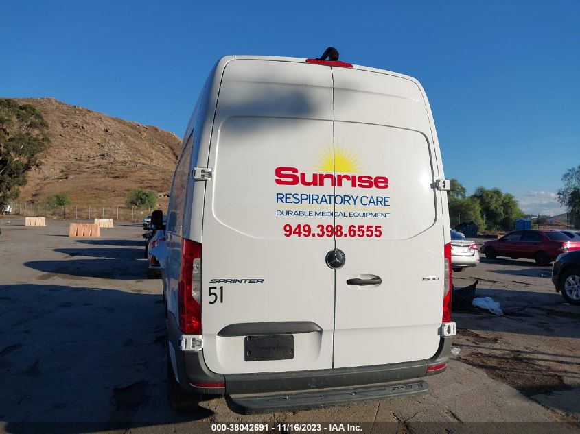 2023 MERCEDES-BENZ SPRINTER 1500 STANDARD ROOF 4-CYL GAS - W1Y70BGYXPT135769