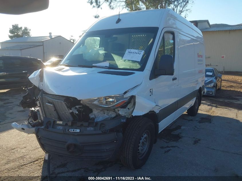 2023 MERCEDES-BENZ SPRINTER 1500 STANDARD ROOF 4-CYL GAS - W1Y70BGYXPT135769