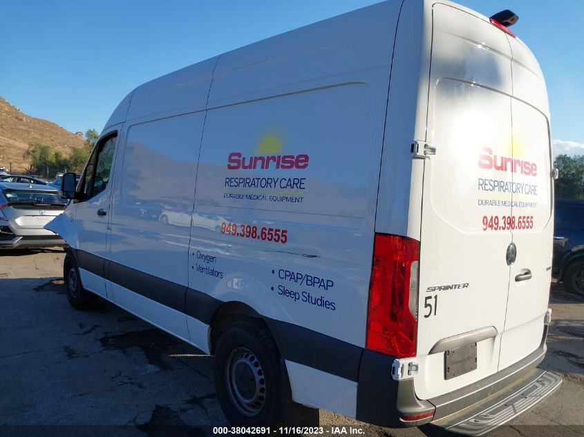 2023 MERCEDES-BENZ SPRINTER 1500 STANDARD ROOF 4-CYL GAS - W1Y70BGYXPT135769