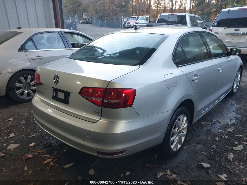 2015 VOLKSWAGEN JETTA SEDAN 1.8T SE - 3VWD17AJ1FM225108