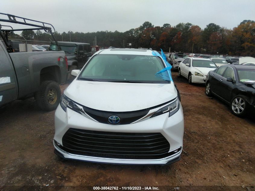 5TDYRKEC1NS105027 2022 TOYOTA SIENNA, photo no. 12