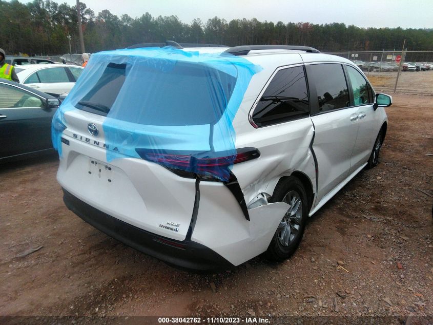 5TDYRKEC1NS105027 2022 TOYOTA SIENNA, photo no. 4