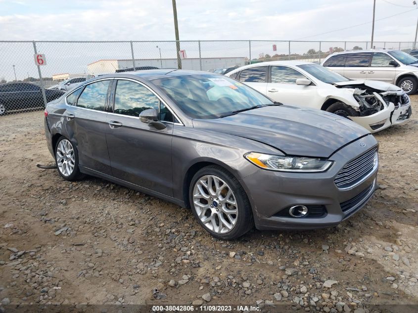 2014 FORD FUSION TITANIUM - 3FA6P0K97ER107013