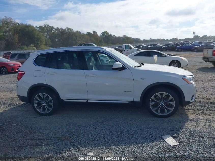 2017 BMW X3 SDRIVE28I - 5UXWZ7C3XH0V94296