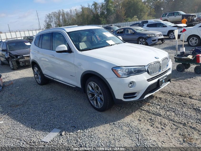 2017 BMW X3 SDRIVE28I - 5UXWZ7C3XH0V94296