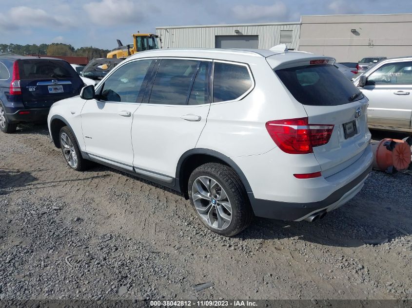 2017 BMW X3 SDRIVE28I - 5UXWZ7C3XH0V94296