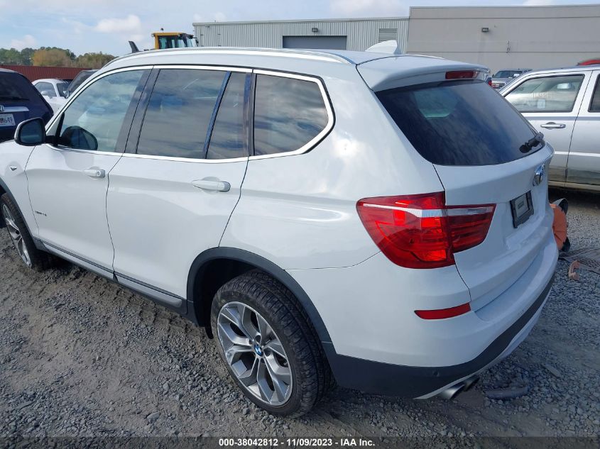 2017 BMW X3 SDRIVE28I - 5UXWZ7C3XH0V94296