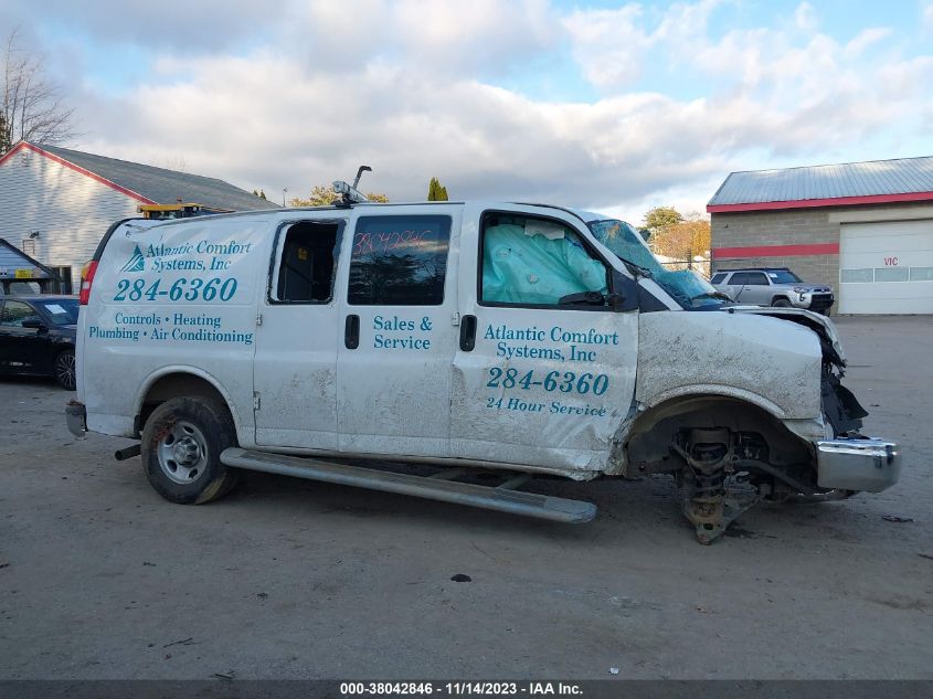 2021 CHEVROLET EXPRESS CARGO RWD 2500 REGULAR - 1GCWGAF70M1185327