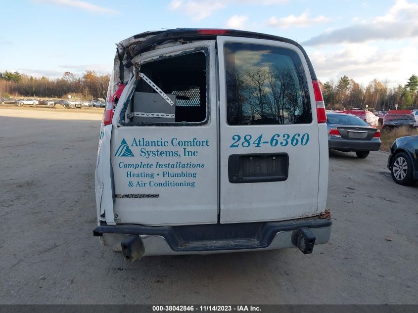 2021 CHEVROLET EXPRESS CARGO RWD 2500 REGULAR - 1GCWGAF70M1185327