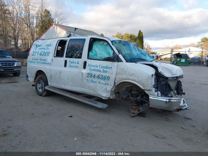 2021 CHEVROLET EXPRESS CARGO RWD 2500 REGULAR - 1GCWGAF70M1185327