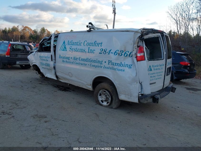 2021 CHEVROLET EXPRESS CARGO RWD 2500 REGULAR - 1GCWGAF70M1185327
