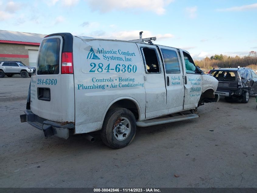 2021 CHEVROLET EXPRESS CARGO RWD 2500 REGULAR - 1GCWGAF70M1185327