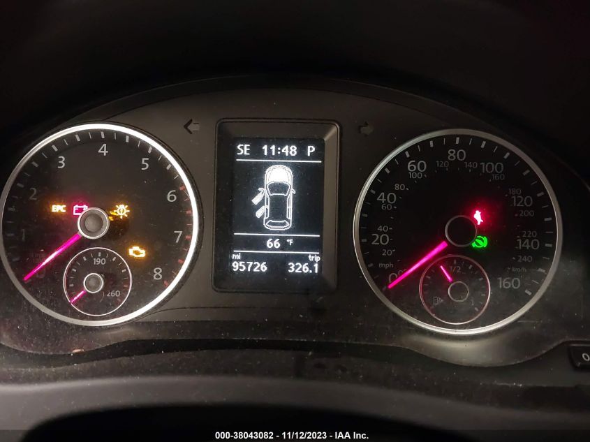 2014 VOLKSWAGEN TIGUAN S - WVGBV3AX1EW618600