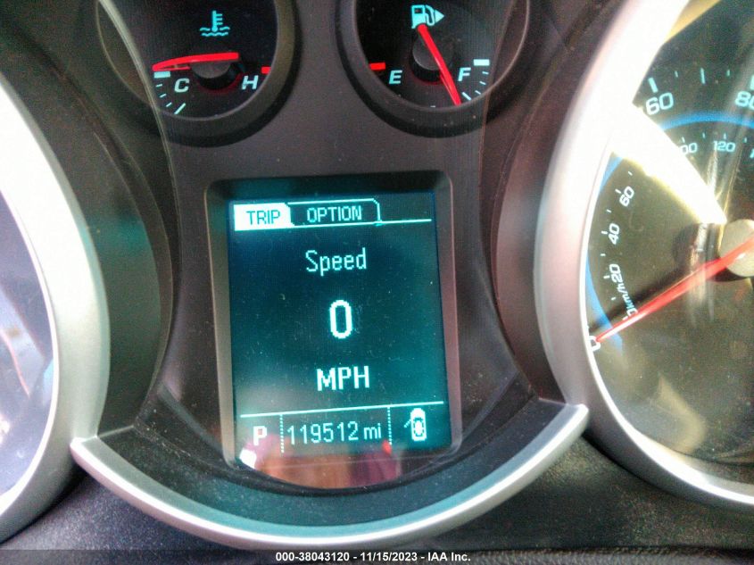 2013 CHEVROLET CRUZE 1LT AUTO - 1G1PC5SB4D7209281