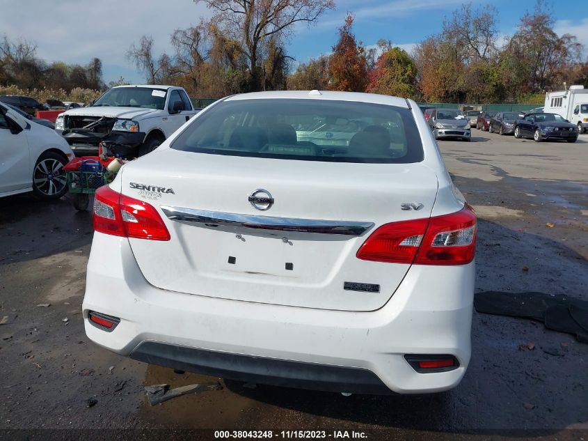 2019 NISSAN SENTRA SV - 3N1AB7AP8KY424735