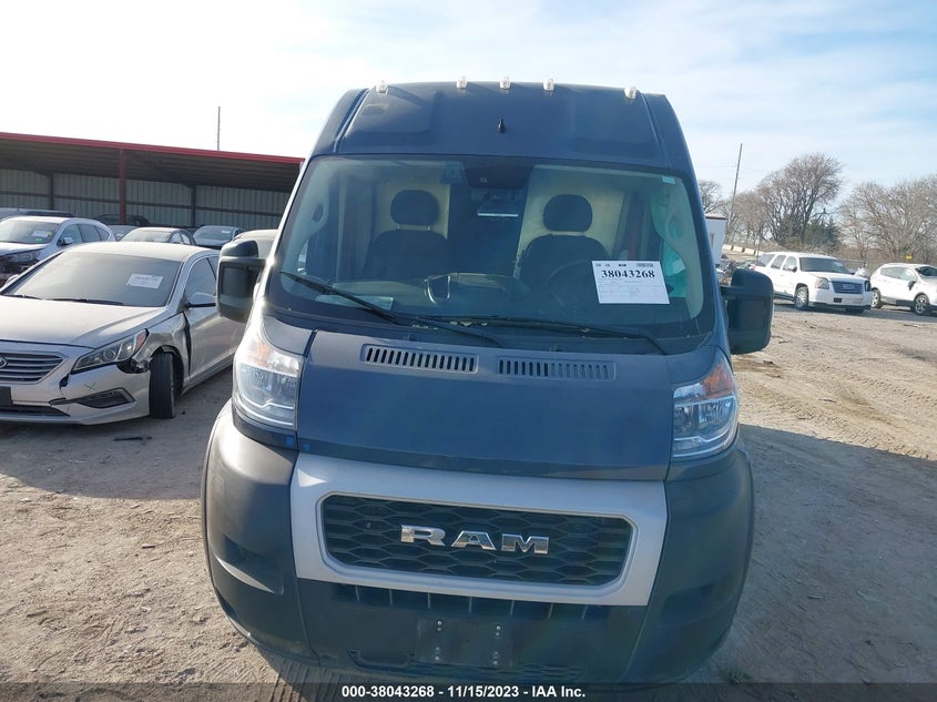 VIN 3C6MRVJG3ME579554 2021 RAM PROMASTER 3500 CARGO VAN HIGH ROOF 159"