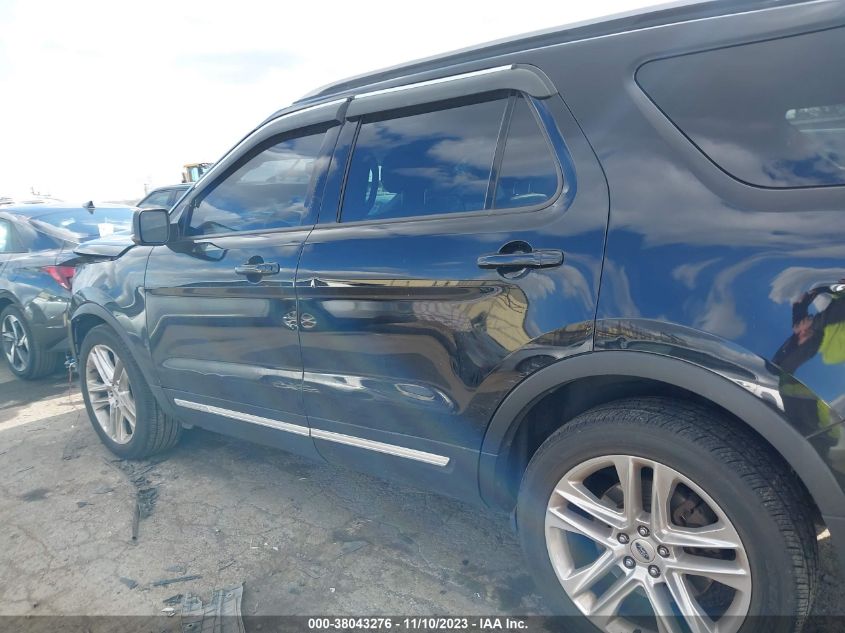 2017 FORD EXPLORER XLT - 1FM5K8D88HGA98661
