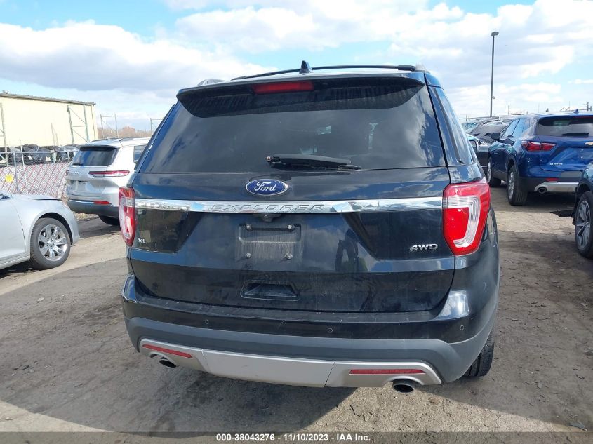 2017 FORD EXPLORER XLT - 1FM5K8D88HGA98661