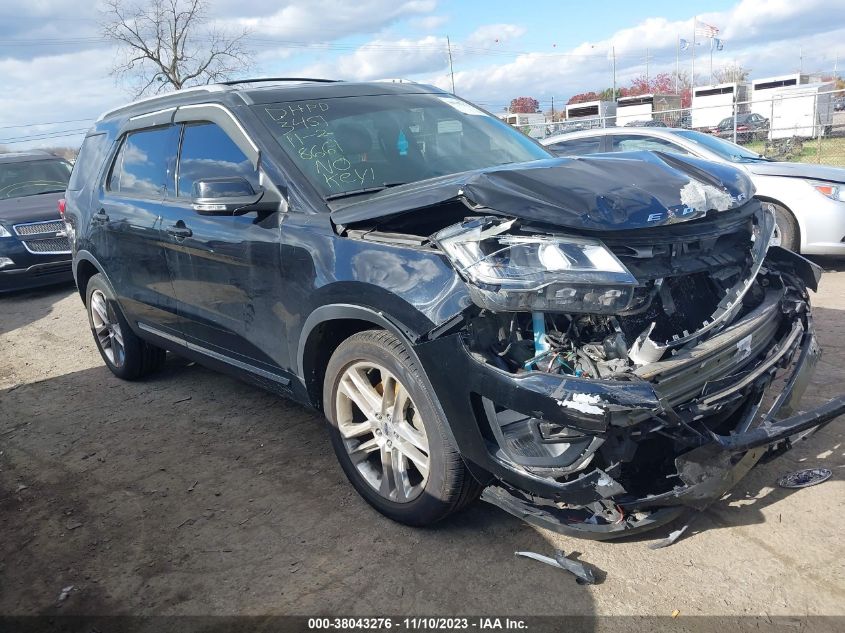 2017 FORD EXPLORER XLT - 1FM5K8D88HGA98661