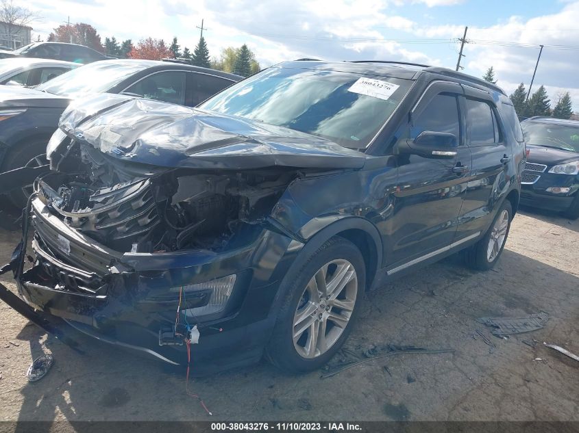 2017 FORD EXPLORER XLT - 1FM5K8D88HGA98661
