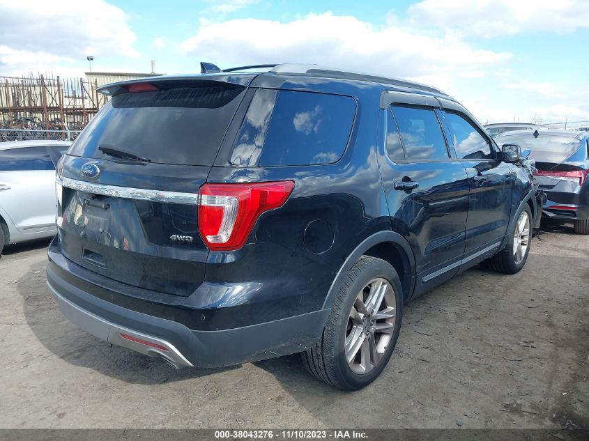 2017 FORD EXPLORER XLT - 1FM5K8D88HGA98661