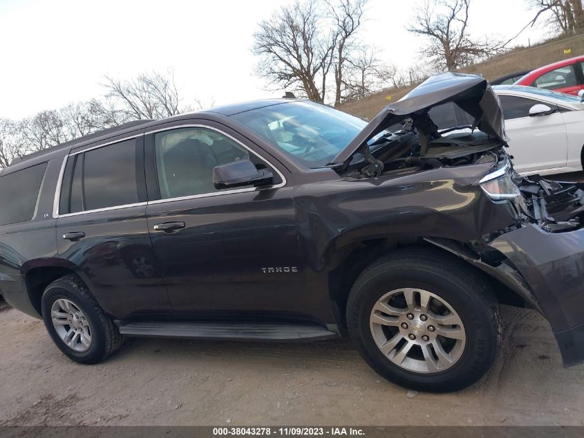 2015 CHEVROLET TAHOE LS - 1GNSKAKC2FR174969