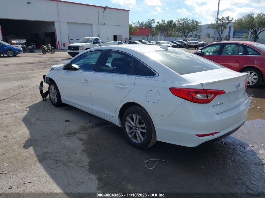 2015 HYUNDAI SONATA SE - 5NPE24AF1FH208362