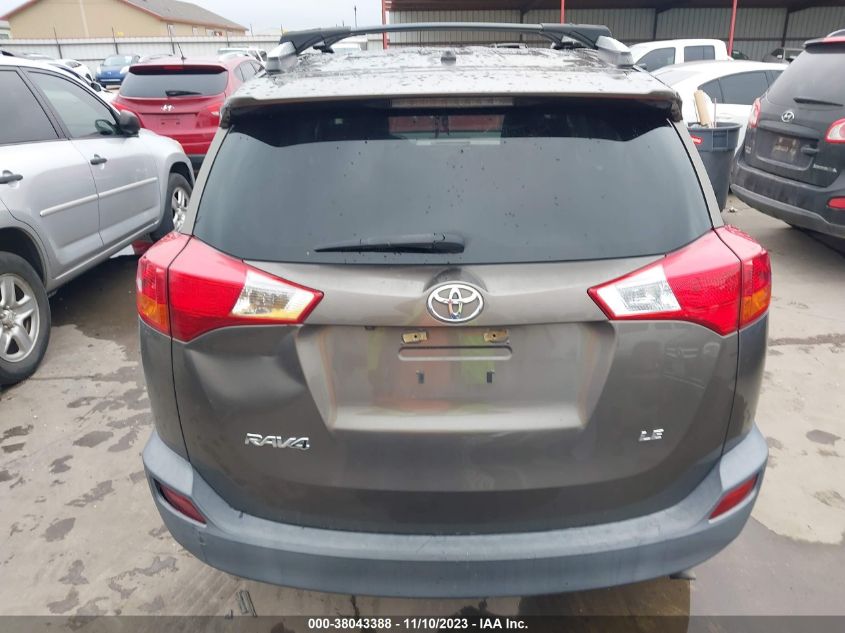 2015 TOYOTA RAV4 LE - 2T3ZFREV0FW173049
