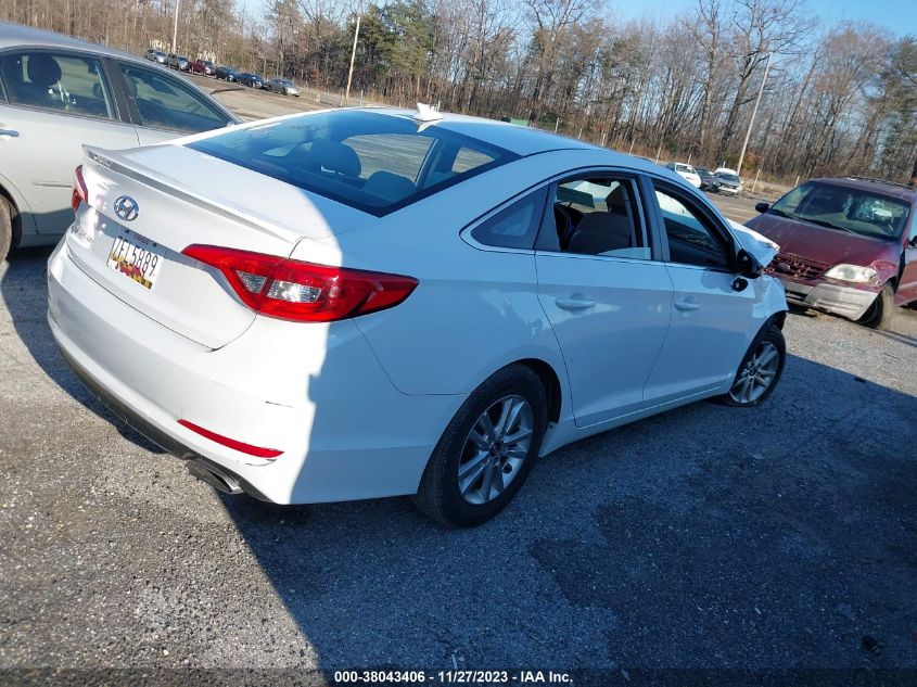 2017 HYUNDAI SONATA 2.4L - 5NPE24AF2HH585348