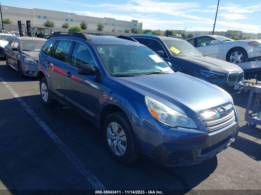 2013 SUBARU OUTBACK 2.5I - 4S4BRBAC9D3295344