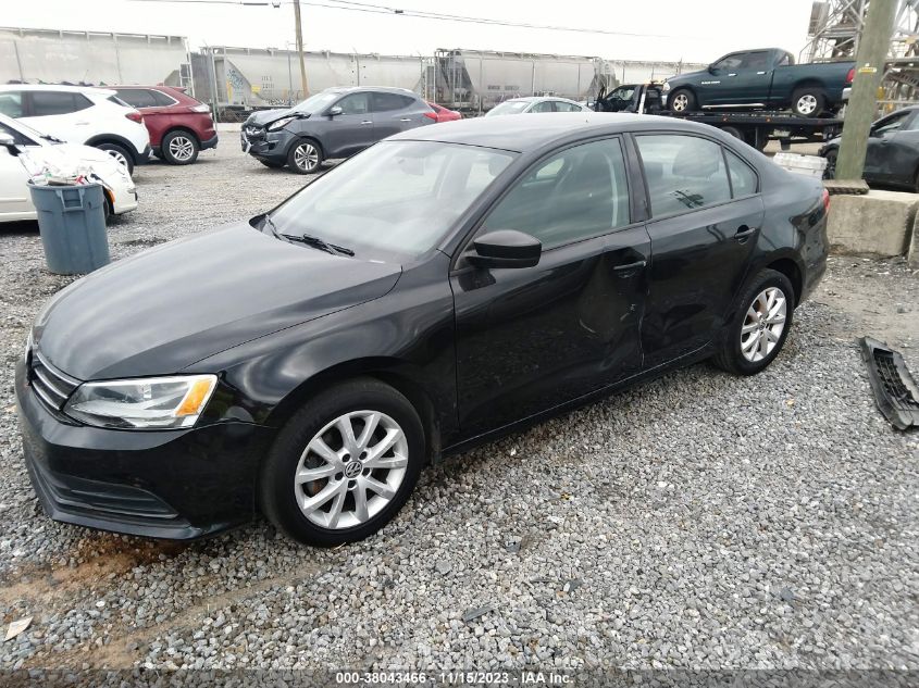 2015 VOLKSWAGEN JETTA SEDAN 1.8T SE 3VWD17AJ8FM319986