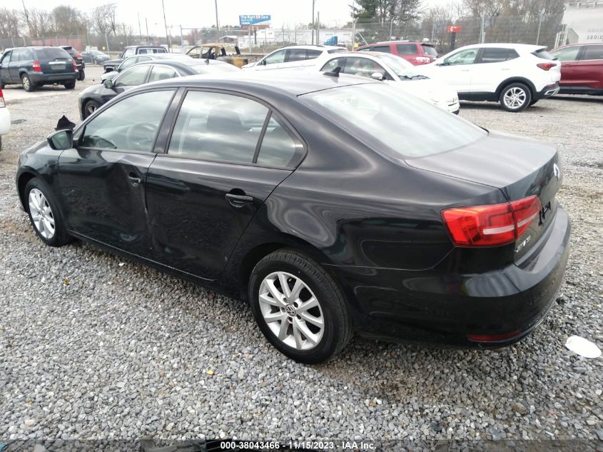 2015 VOLKSWAGEN JETTA SEDAN 1.8T SE 3VWD17AJ8FM319986