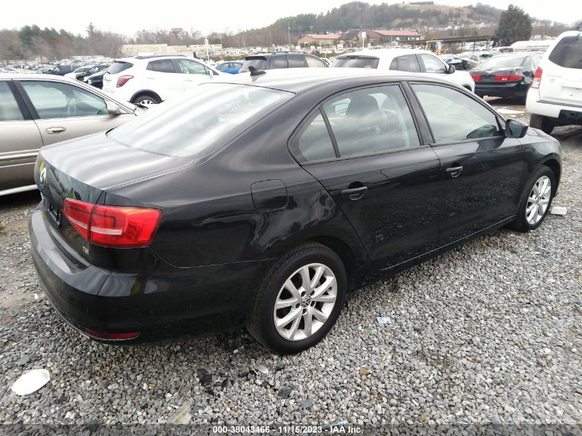 2015 VOLKSWAGEN JETTA SEDAN 1.8T SE 3VWD17AJ8FM319986