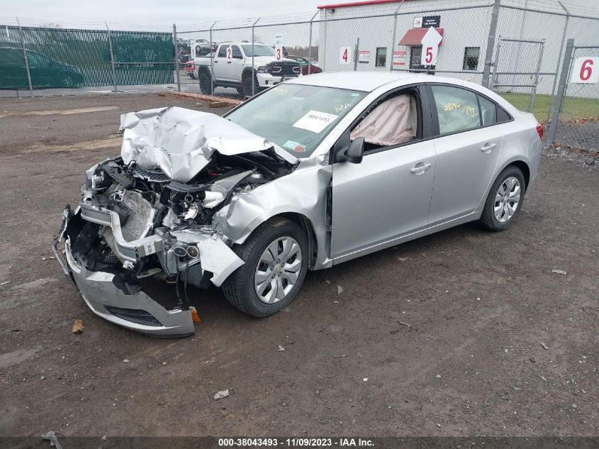 2014 CHEVROLET CRUZE LS - 1G1PA5SG9E7443872