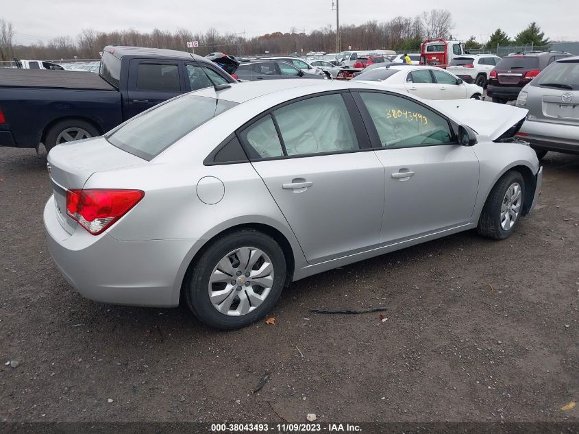 2014 CHEVROLET CRUZE LS - 1G1PA5SG9E7443872