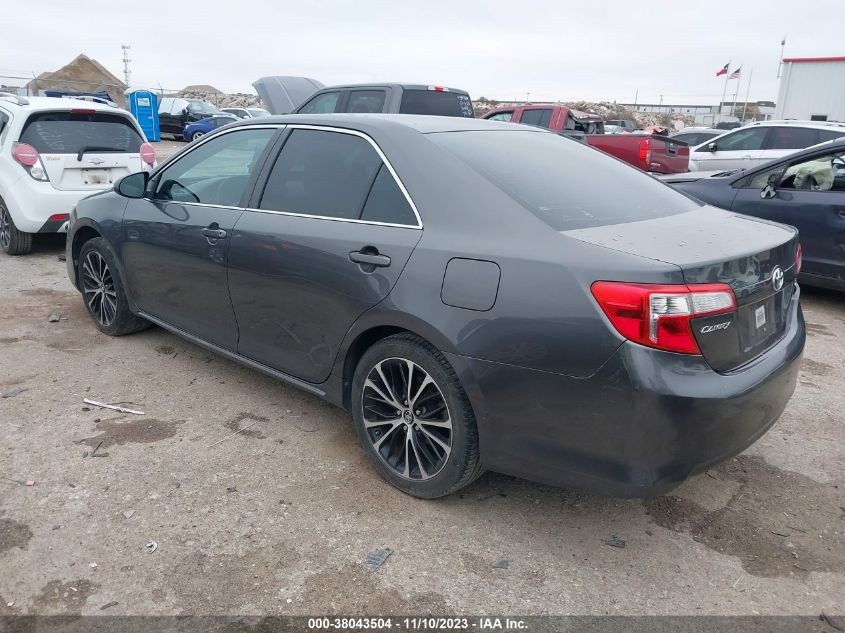 2013 TOYOTA CAMRY L/SE/LE/XLE - 4T4BF1FK3DR286819