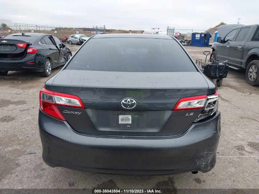 2013 TOYOTA CAMRY L/SE/LE/XLE - 4T4BF1FK3DR286819