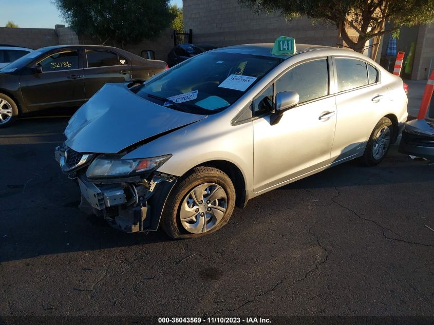 2015 HONDA CIVIC LX - 2HGFB2F50FH538139