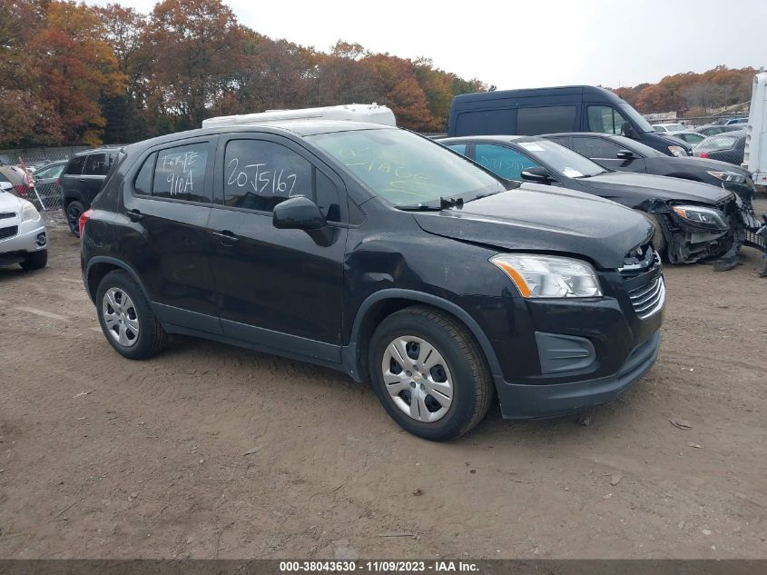 2016 CHEVROLET TRAX 1LS - KL7CJKSB4GB632757