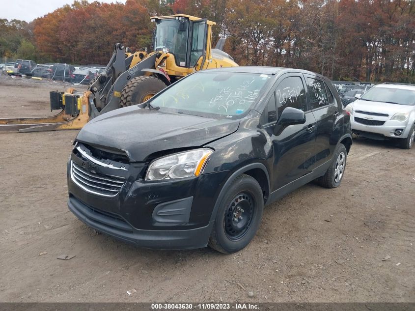 2016 CHEVROLET TRAX 1LS - KL7CJKSB4GB632757