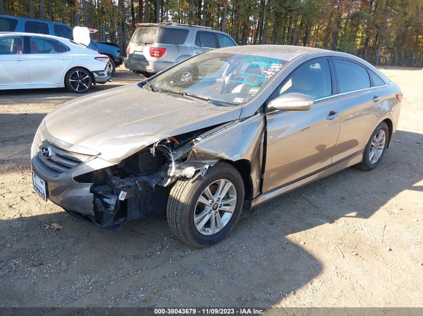 2014 HYUNDAI SONATA GLS - 5NPEB4AC3EH893274