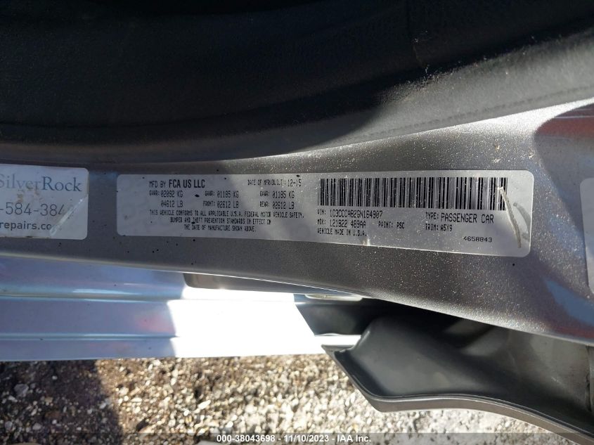 2016 CHRYSLER 200 LIMITED - 1C3CCCAB2GN164907