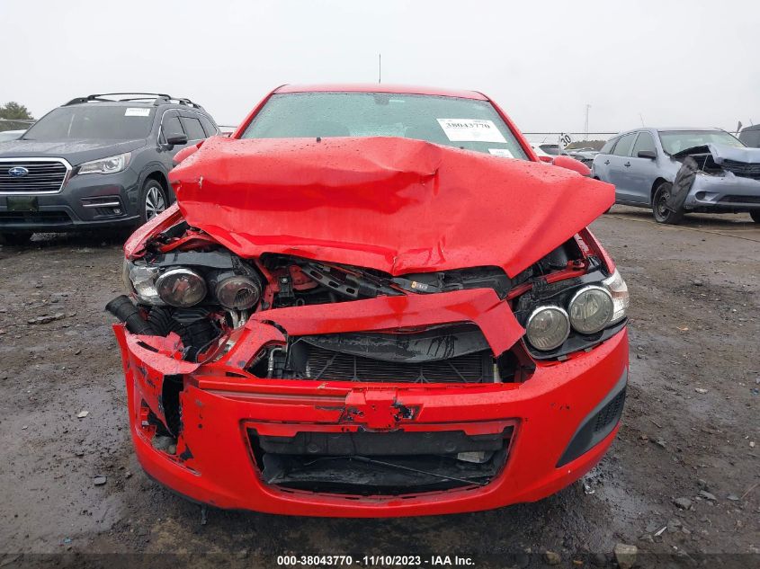 2015 CHEVROLET SONIC LT AUTO - 1G1JC5SH1F4218017
