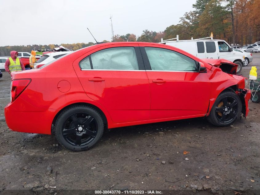 2015 CHEVROLET SONIC LT AUTO - 1G1JC5SH1F4218017